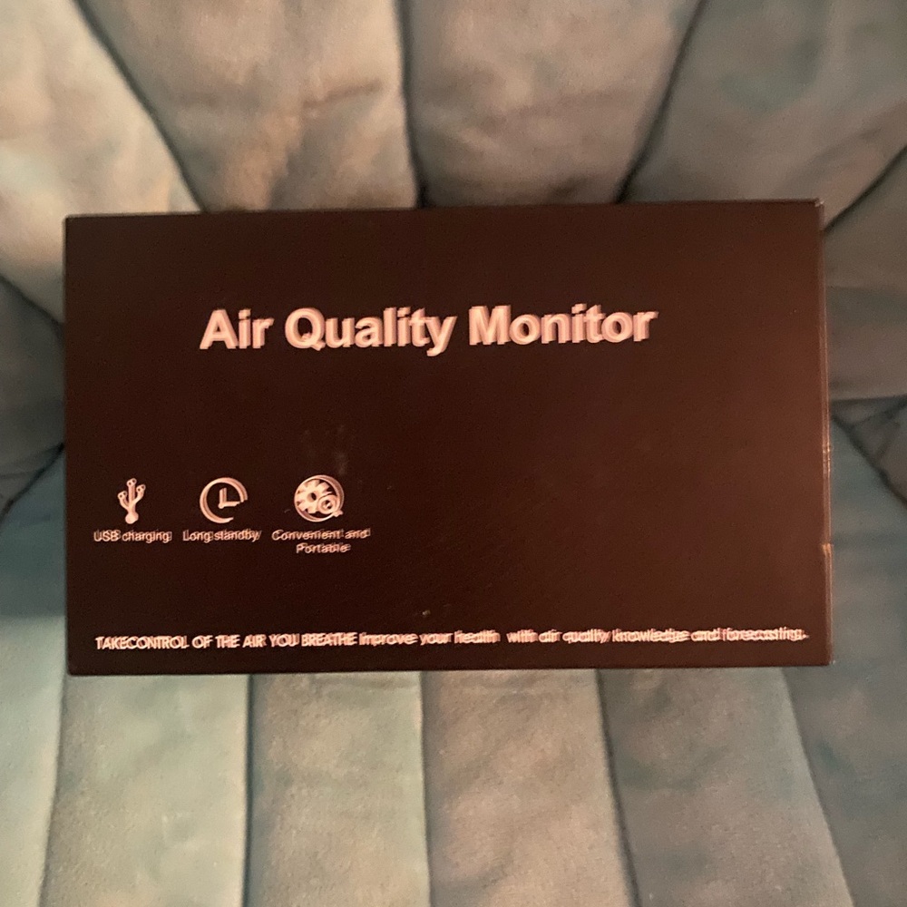 Air Quality Monitor - Black
